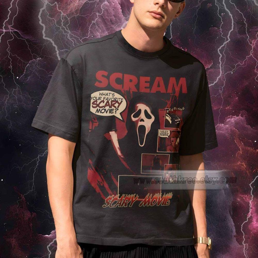 Scream Movie Vintage 4 Vuitino Apparel